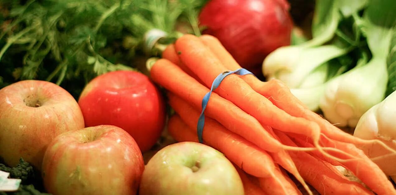 Vitamine in Gemüse und Obst